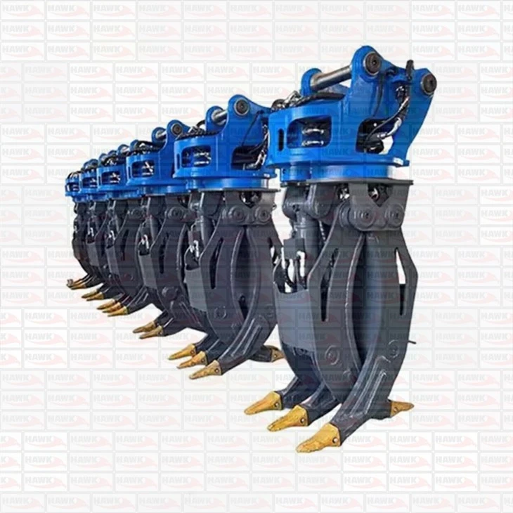 Heavy-duty Excavator Hydraulic Grapple