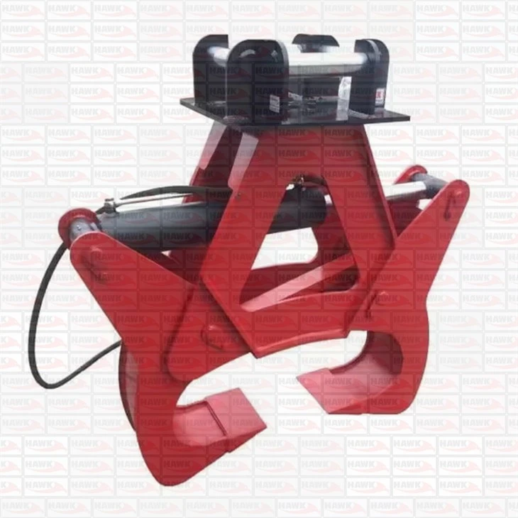 Mini Excavator Hydraulic Log Cracker