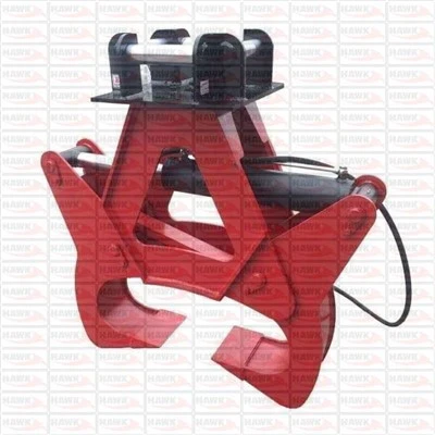 Grapple   Excavator   Log   Cracker